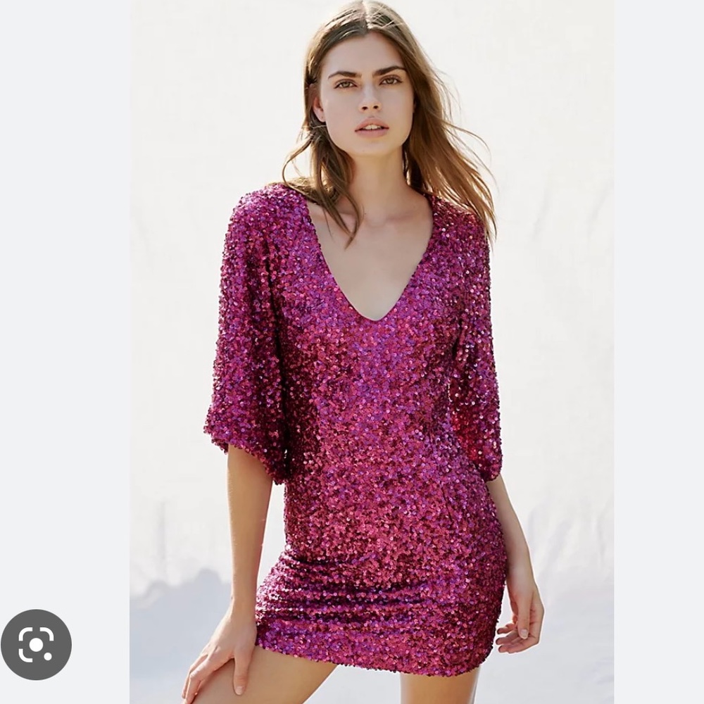 Free People Party Girl Mini Dress